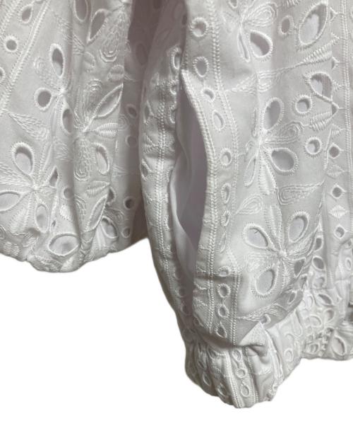 theory luxe（セオリーリュクス）theory luxe (セオリーリュクス) ALIYA EYELET KAYLEE ホワイト サイズ:38の古着・服飾アイテム