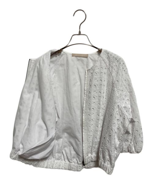 theory luxe（セオリーリュクス）theory luxe (セオリーリュクス) ALIYA EYELET KAYLEE ホワイト サイズ:38の古着・服飾アイテム