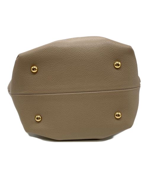 DEMELLIER（デメリエー）DEMELLIER (デメリエー) バケットバッグ ベージュの古着・服飾アイテム