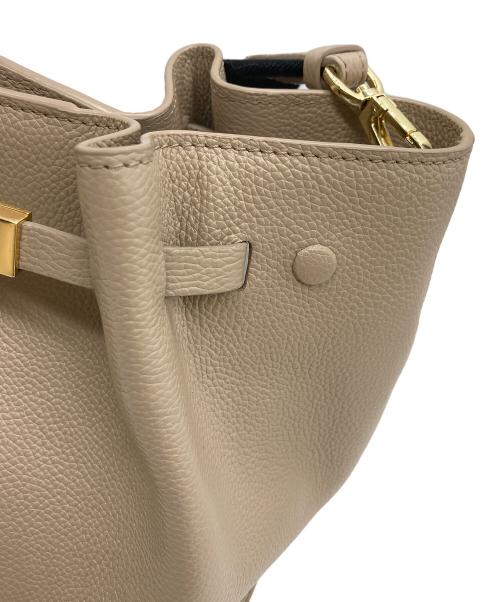 DEMELLIER（デメリエー）DEMELLIER (デメリエー) バケットバッグ ベージュの古着・服飾アイテム