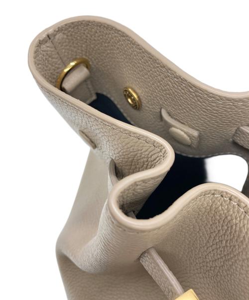 DEMELLIER（デメリエー）DEMELLIER (デメリエー) バケットバッグ ベージュの古着・服飾アイテム