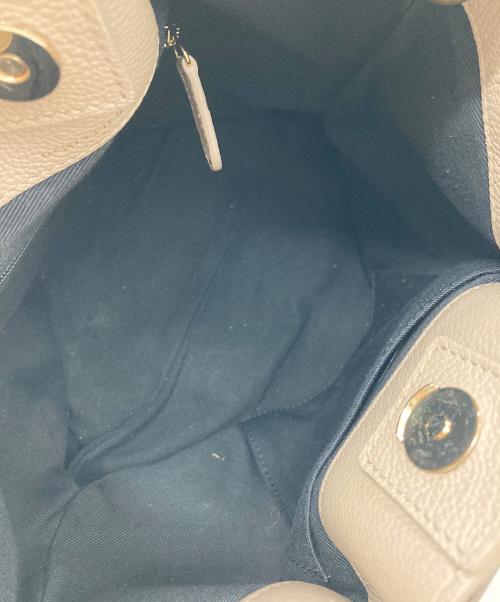 DEMELLIER（デメリエー）DEMELLIER (デメリエー) バケットバッグ ベージュの古着・服飾アイテム