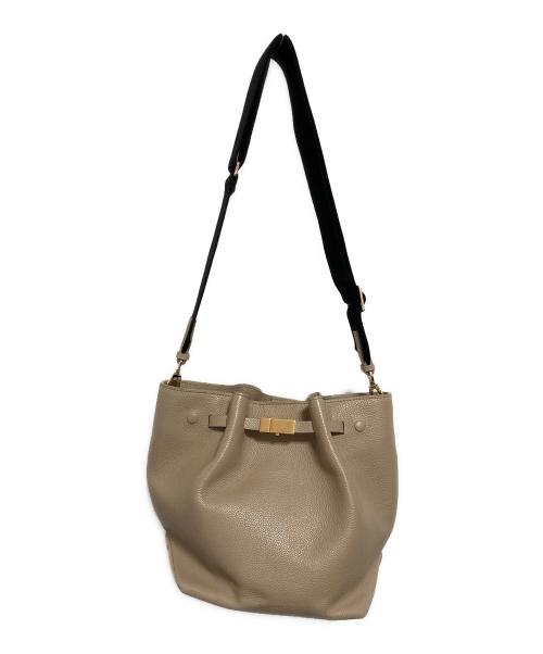 DEMELLIER（デメリエー）DEMELLIER (デメリエー) バケットバッグ ベージュの古着・服飾アイテム