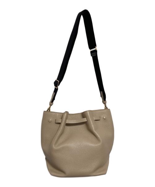 DEMELLIER（デメリエー）DEMELLIER (デメリエー) バケットバッグ ベージュの古着・服飾アイテム