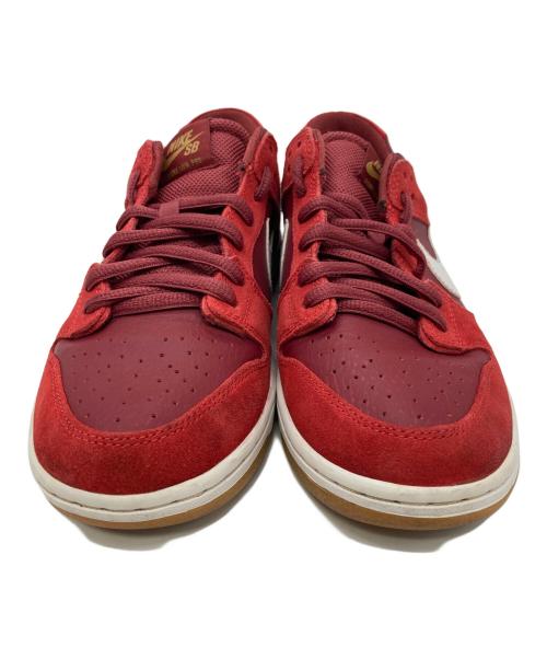 NIKE（ナイキ）NIKE (ナイキ) ZOOM DUNK LOW PRO レッド サイズ:27の古着・服飾アイテム