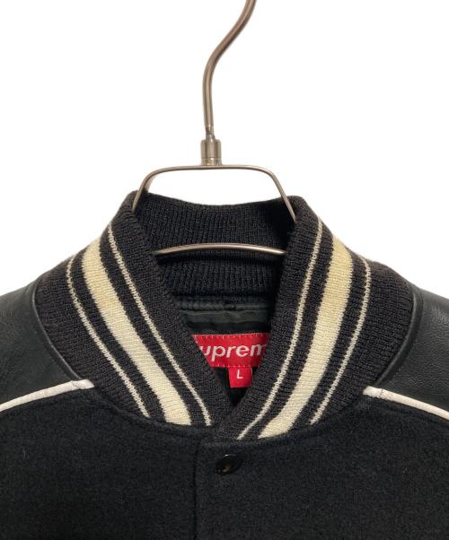 SUPREME（シュプリーム）Supreme (シュプリーム) 03AW Varsity Jacket ブラック サイズ:Lの古着・服飾アイテム