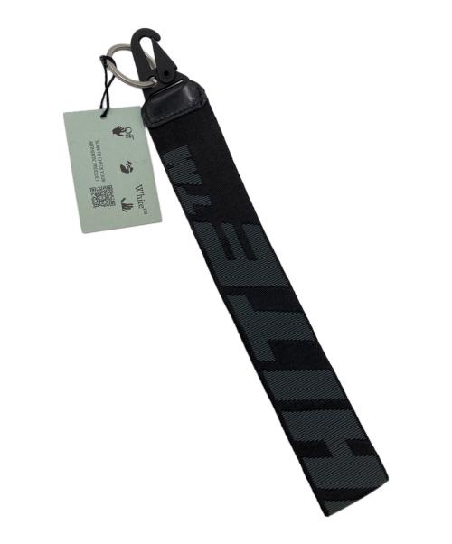 OFFWHITE（オフホワイト）OFFWHITE (オフホワイト) キーホルダー ブラックの古着・服飾アイテム