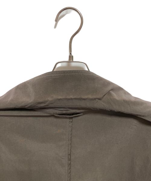 GIORGIO ARMANI（ジョルジョアルマーニ）GIORGIO ARMANI (ジョルジョアルマーニ) シルク混コート グレー サイズ:54の古着・服飾アイテム