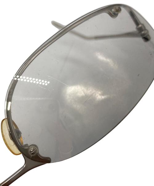 PRADA（プラダ）PRADA (プラダ) リムレスサングラス シルバー サイズ:65□55の古着・服飾アイテム