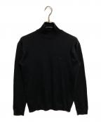 EMPORIO ARMANIエンポリオアルマーニ）の古着「ハイネックニット」｜ブラック