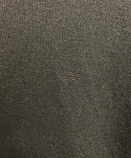 EMPORIO ARMANI（エンポリオアルマーニ）EMPORIO ARMANI (エンポリオアルマーニ) ハイネックニット ブラック サイズ:50の古着・服飾アイテム