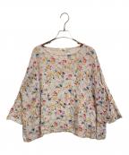 45Rフォーティファイブ・アール）の古着「インドカディフレアブラウス」｜ベージュ