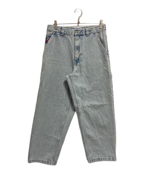 POLeR（ポーラー）POLeR (ポーラー) BIGBOYペインターバギーデニムパンツ ブルー サイズ:Sの古着・服飾アイテム