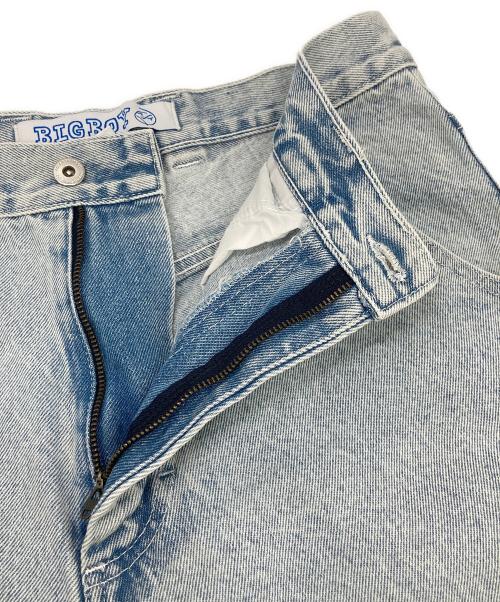 POLeR（ポーラー）POLeR (ポーラー) BIGBOYペインターバギーデニムパンツ ブルー サイズ:Sの古着・服飾アイテム