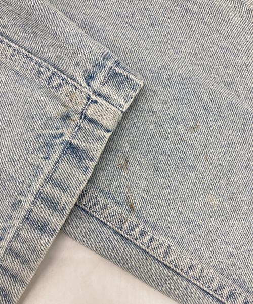 POLeR（ポーラー）POLeR (ポーラー) BIGBOYペインターバギーデニムパンツ ブルー サイズ:Sの古着・服飾アイテム