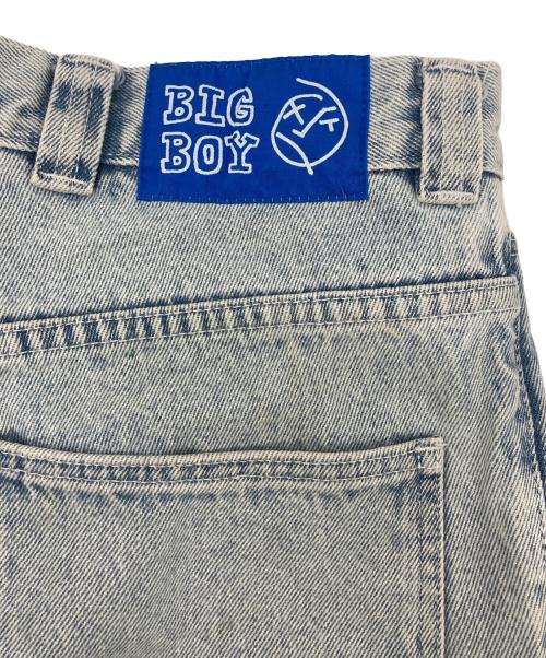 POLeR（ポーラー）POLeR (ポーラー) BIGBOYペインターバギーデニムパンツ ブルー サイズ:Sの古着・服飾アイテム