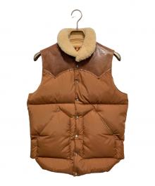 RockyMountainFeatherBed（ロッキーマウンテンフェザーベッド）の古着「ダウンベスト」｜ブラウン