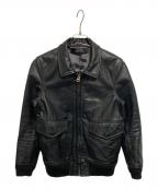 AMERICAN RAG CIEアメリカンラグシー）の古着「レザージャケット」｜ブラック