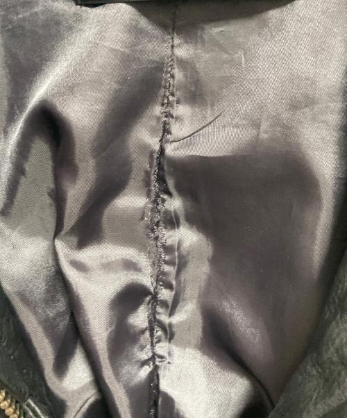 AMERICAN RAG CIE（アメリカンラグシー）AMERICAN RAG CIE (アメリカンラグシー) レザージャケット ブラック サイズ:1の古着・服飾アイテム