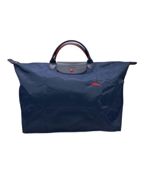 LONGCHAMP（ロンシャン）LONGCHAMP (ロンシャン) Le Pliage CLUB Travel Bag L ネイビーの古着・服飾アイテム