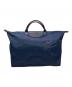 LONGCHAMP（ロンシャン）の古着「Le Pliage CLUB Travel Bag L」｜ネイビー