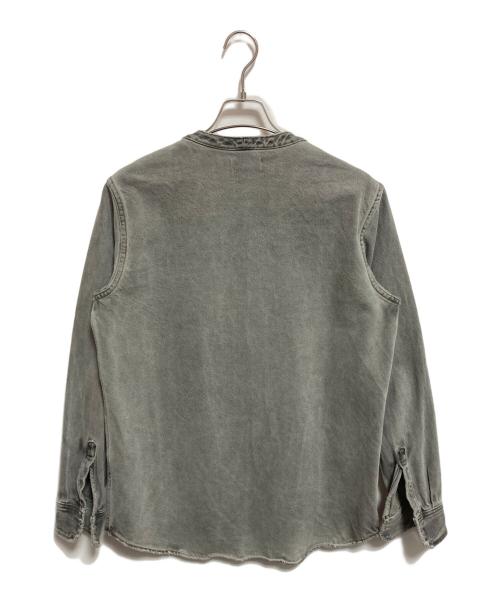 424（フォートゥーフォー）424 (フォートゥーフォー) デニムカーディガン グレー サイズ:Sの古着・服飾アイテム