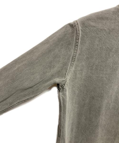 424（フォートゥーフォー）424 (フォートゥーフォー) デニムカーディガン グレー サイズ:Sの古着・服飾アイテム