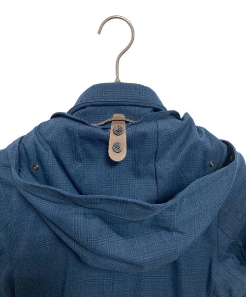 Norwegian Rain（ノルウェージャンレイン）Norwegian Rain (ノルウェージャンレイン) フーデッドトレンチコート ブルー サイズ:Sの古着・服飾アイテム