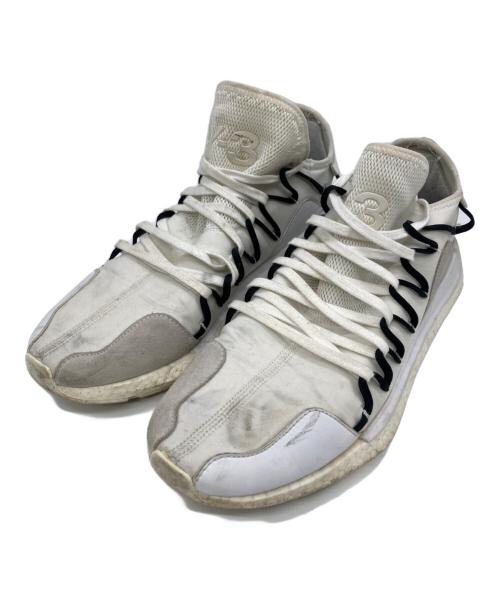 adidas（アディダス）adidas (アディダス) Y-3 (ワイスリー) ローカットスニーカー ホワイト サイズ:28.5㎝の古着・服飾アイテム