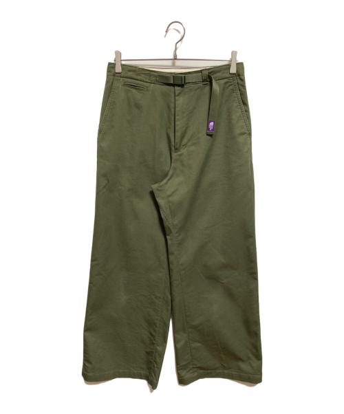 THE NORTHFACE PURPLELABEL（ザ・ノースフェイス パープルレーベル）THE NORTHFACE PURPLELABEL (ザ・ノースフェイス パープルレーベル) ストレッチツイルバギーパンツ グリーン サイズ:Mの古着・服飾アイテム