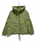 BEAMS PLUSビームスプラス）の古着「MIL Smock Nylon/Cotton Ripstop Garment Dye」｜グリーン