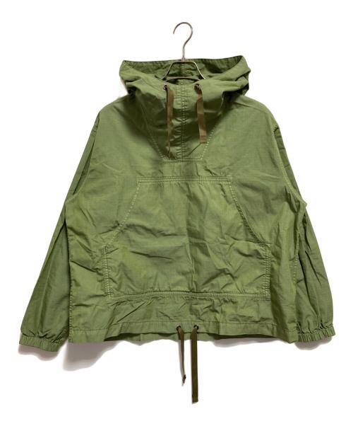 BEAMS PLUS（ビームスプラス）BEAMS PLUS (ビームスプラス) MIL Smock Nylon/Cotton Ripstop Garment Dye グリーン サイズ:Sの古着・服飾アイテム