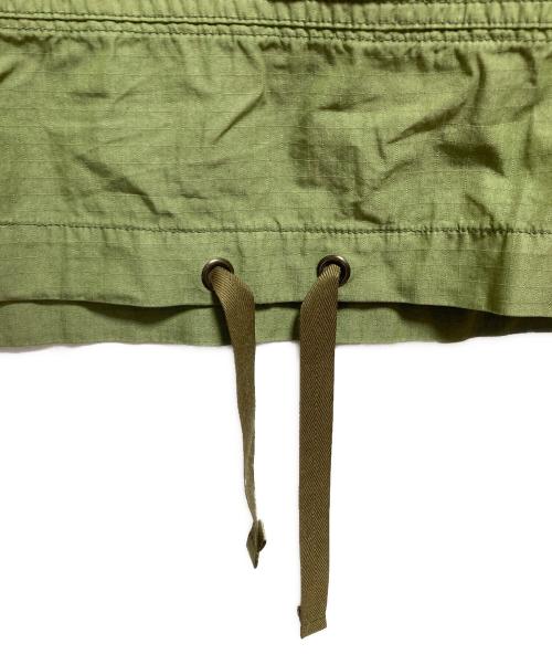 BEAMS PLUS（ビームスプラス）BEAMS PLUS (ビームスプラス) MIL Smock Nylon/Cotton Ripstop Garment Dye グリーン サイズ:Sの古着・服飾アイテム