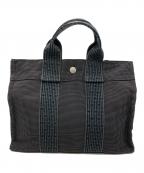 HERMESエルメス）の古着「エールライン トートバッグ」｜グレー