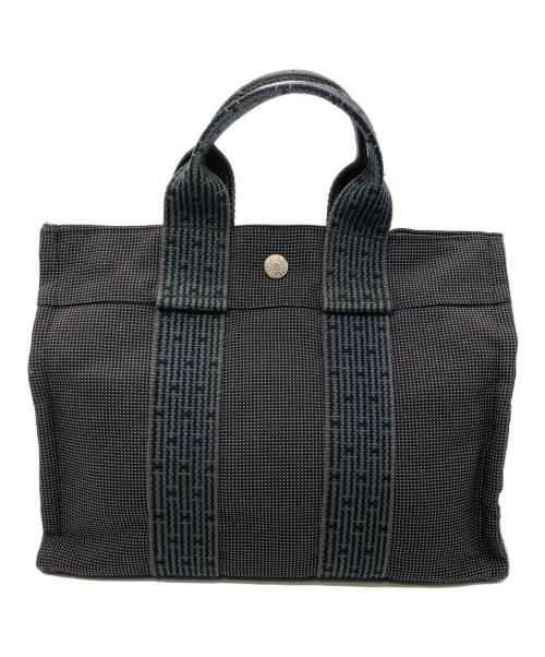 HERMES（エルメス）HERMES (エルメス) エールライン トートバッグ グレーの古着・服飾アイテム
