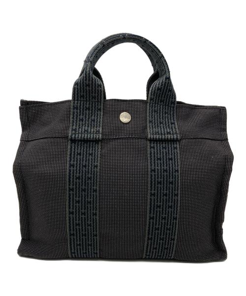 HERMES（エルメス）HERMES (エルメス) エールライン トートバッグ グレーの古着・服飾アイテム