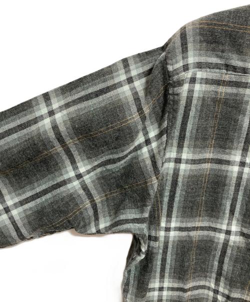 SEARS ROEBUCK（シアーズローバック）SEARS ROEBUCK (シアーズローバック) 90’S チェックシャツ グレー サイズ:Lの古着・服飾アイテム