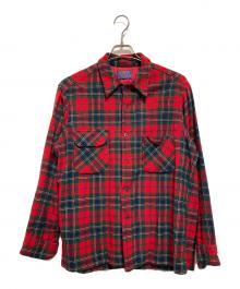 PENDLETON（ペンドルトン）の古着「80’S チェックボードシャツ」｜レッド