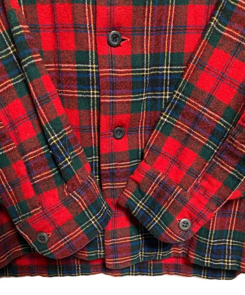 PENDLETON（ペンドルトン）PENDLETON (ペンドルトン) 80’S チェックボードシャツ レッド サイズ:Lの古着・服飾アイテム