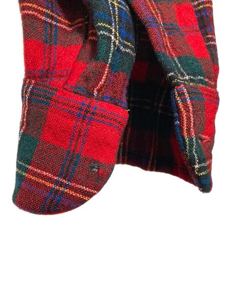 PENDLETON（ペンドルトン）PENDLETON (ペンドルトン) 80’S チェックボードシャツ レッド サイズ:Lの古着・服飾アイテム