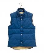 REIレイ）の古着「中綿ベスト」｜ブルー