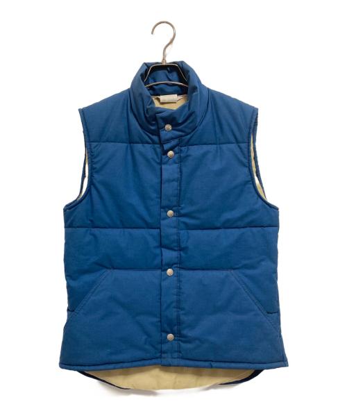 REI（レイ）REI (レイ) 中綿ベスト ブルー サイズ:Sの古着・服飾アイテム