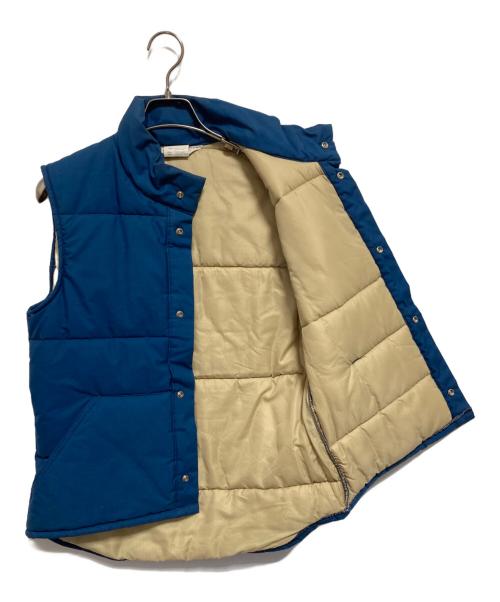REI（レイ）REI (レイ) 中綿ベスト ブルー サイズ:Sの古着・服飾アイテム