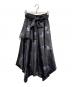 HARE（ハレ）の古着「Autumnflowerウエストデザインスカート」｜ブラック
