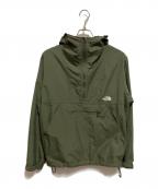 THE NORTH FACEザ ノース フェイス）の古着「COMPACT ANORAK」｜グリーン