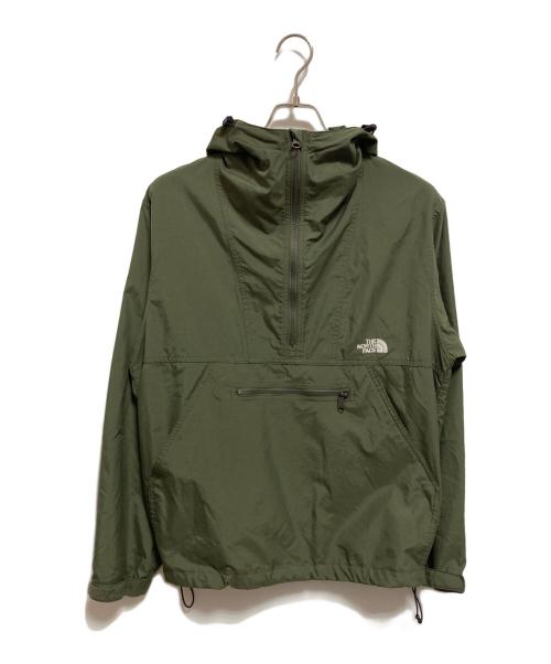 THE NORTH FACE（ザ ノース フェイス）THE NORTH FACE (ザ ノース フェイス) COMPACT ANORAK グリーン サイズ:Sの古着・服飾アイテム