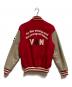 VAN (ヴァン) 90’ｓ アーチロゴレザースリーブスタジャン レッド サイズ:M：23000円
