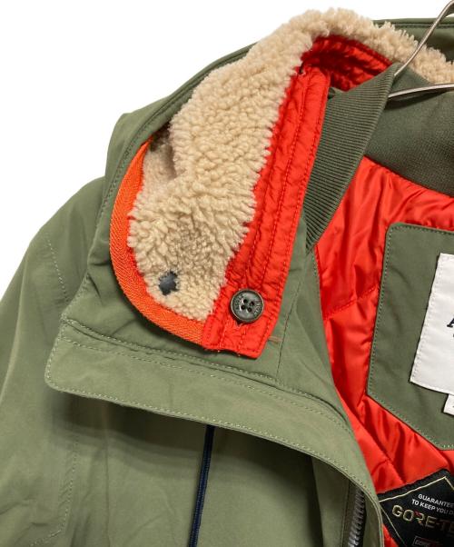 AIGLE（エーグル）AIGLE (エーグル) モコピ GORE-TEX モッズコート オリーブ サイズ:XLの古着・服飾アイテム