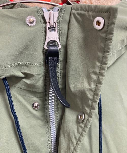 AIGLE（エーグル）AIGLE (エーグル) モコピ GORE-TEX モッズコート オリーブ サイズ:XLの古着・服飾アイテム