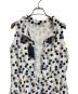 中古・古着 FRED PERRY (フレッドペリー) WOMEN PRINT SLEEVELESS DRESS アイボリー サイズ:10 未使用品：5000円